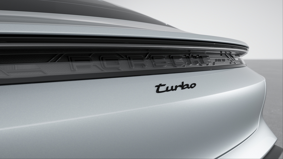 黑色 (高光) 涂漆车型标记和 “electric” 标志