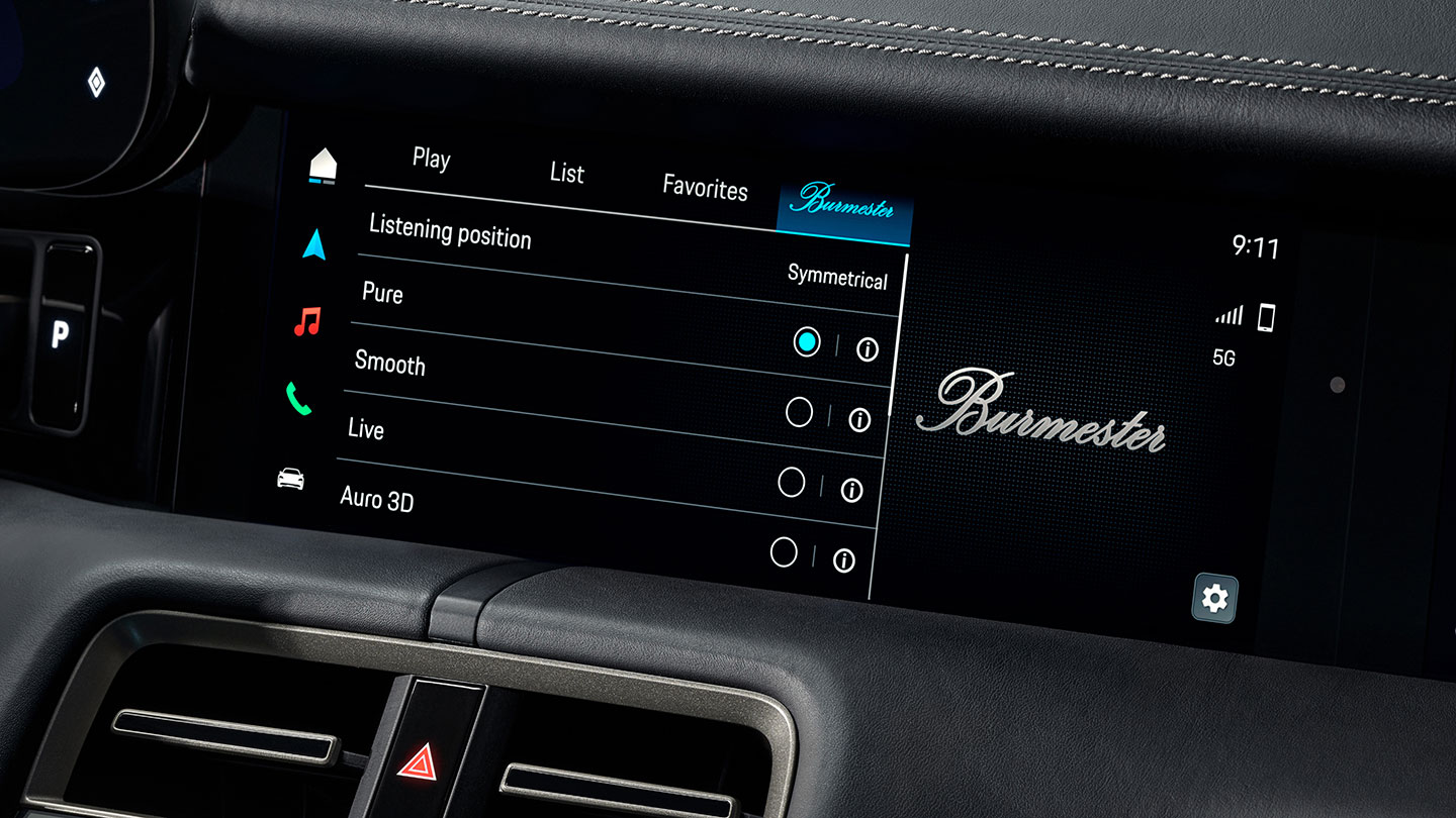 Burmester® 3D High-End Surround Sound-System