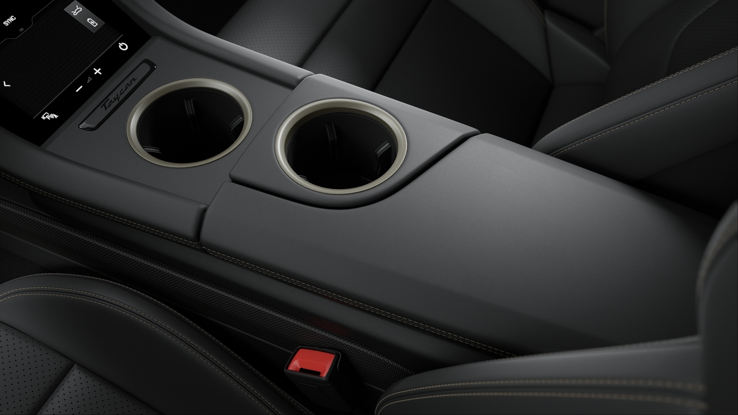 Leather interior Black with Interior Package Turbonite
