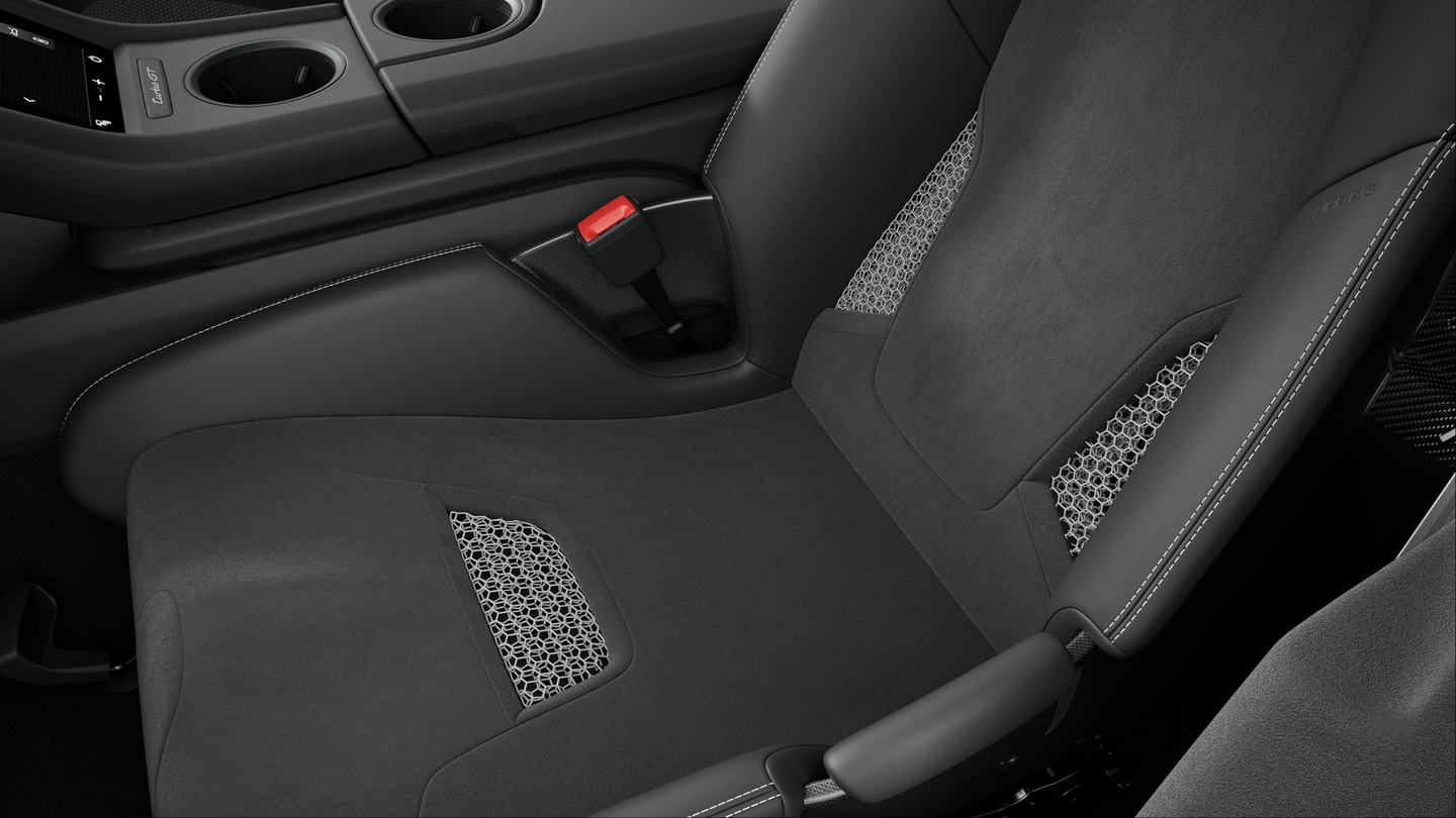 3D-printed Bodyform full-bucket Seat with Degree of Hardness - medium