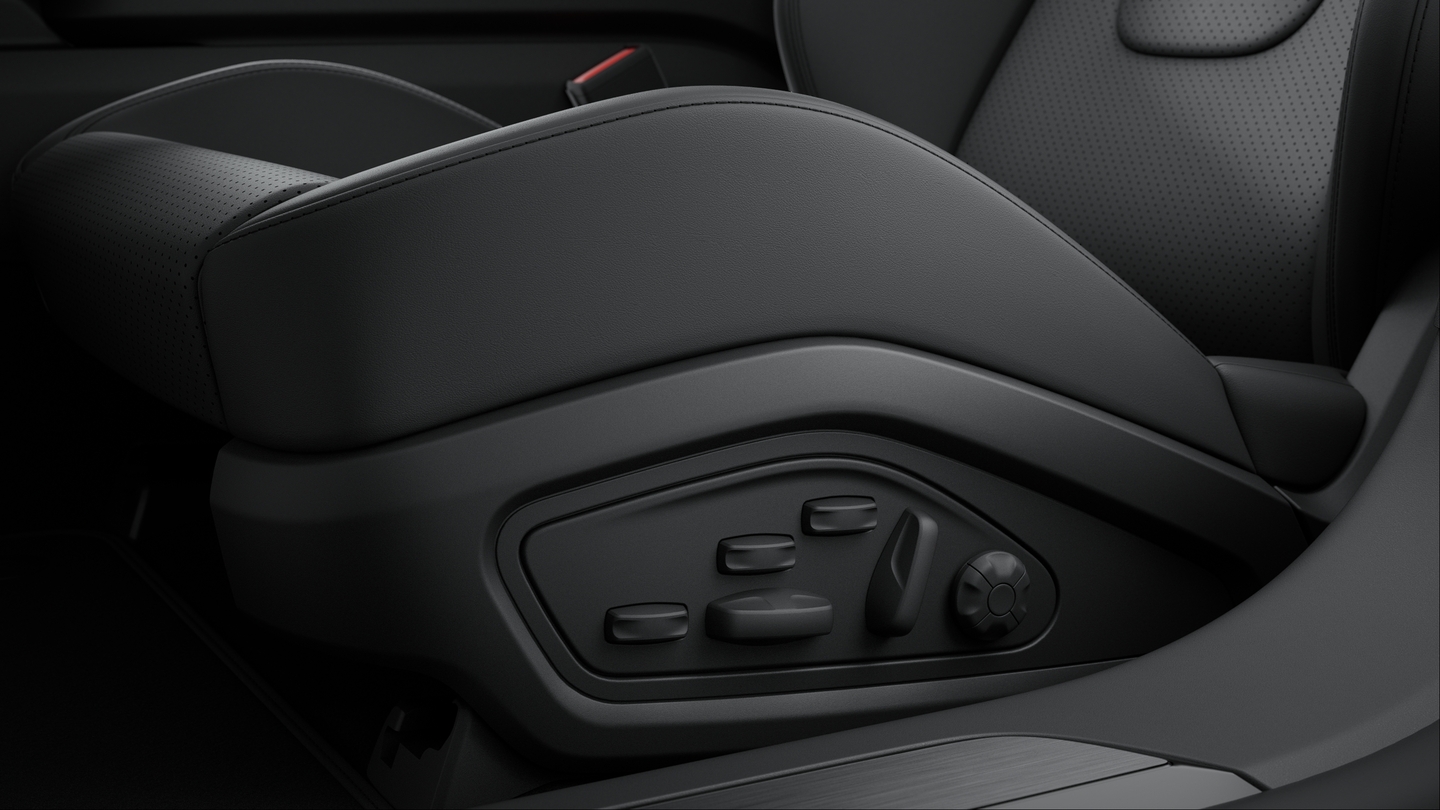 Adaptive sports seats in front (18-way, electric) with memory package