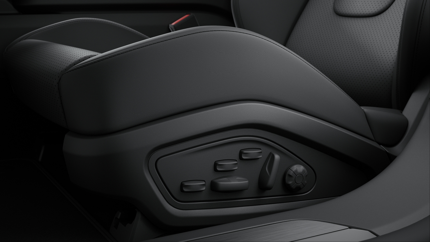 Adaptive sports seats in front (18-way, electric) with memory package