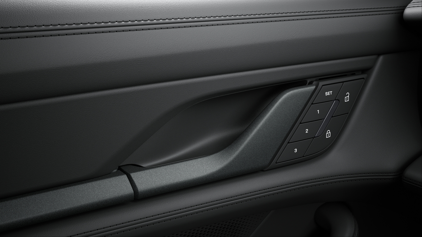Comfort seats in front (14-way, electric) with memory package