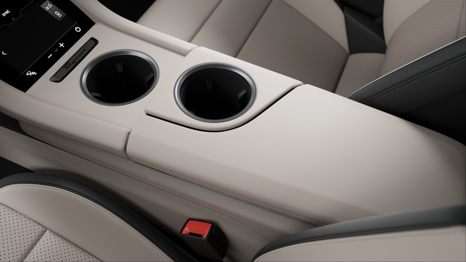 Cupholder Trim Leather
