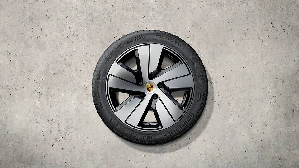 19-inch Taycan S Aero winter wheel-and-tyre set
