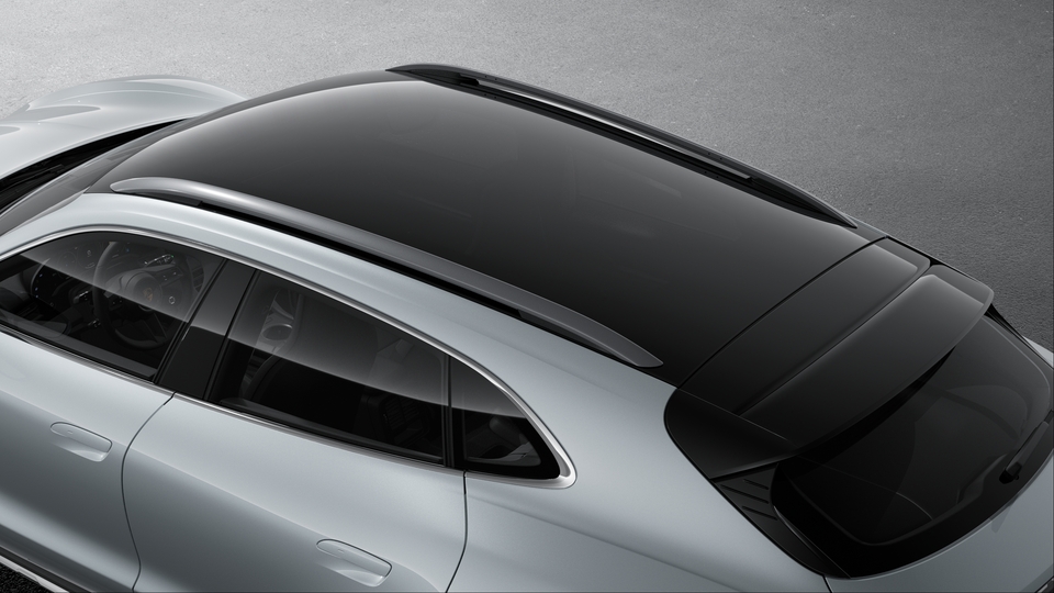 Roof rails in aluminium