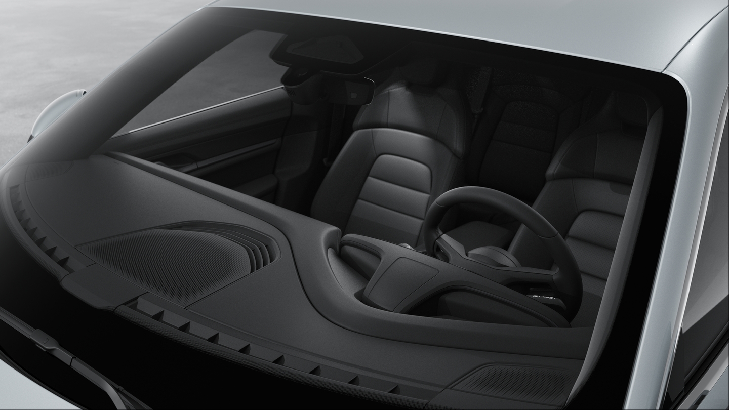 Windscreen with grey top tint