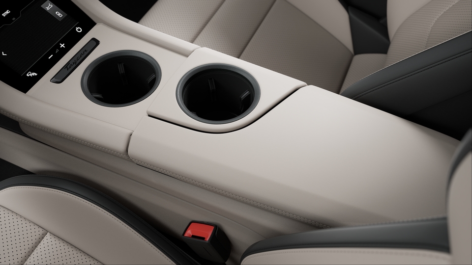 Cupholder Trim Leather