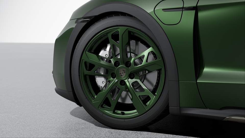 Wheels painted in Exterior Colour