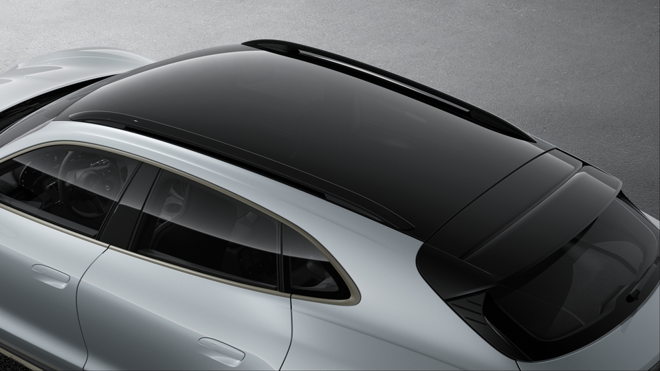 Roof rails in Black aluminium