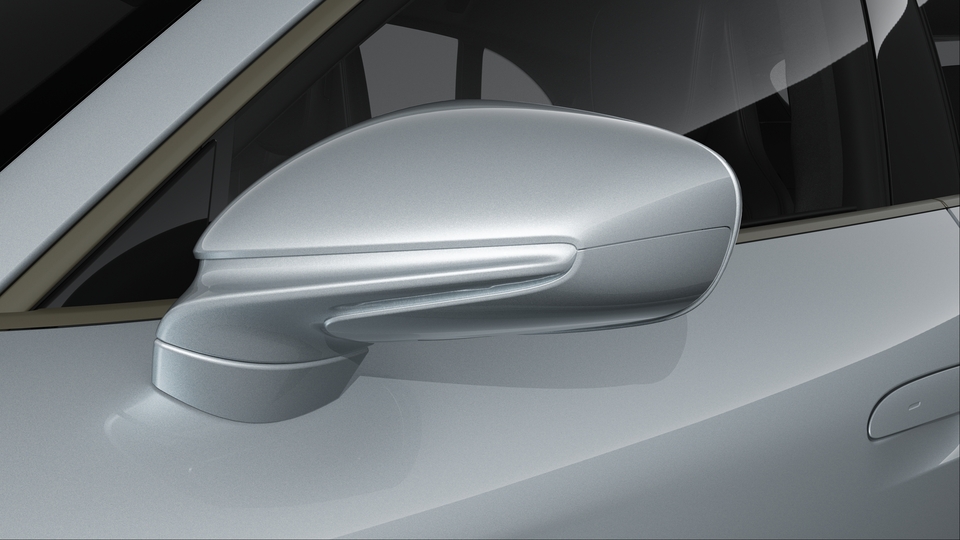 Exterior Mirrors painted in Exterior Colour
