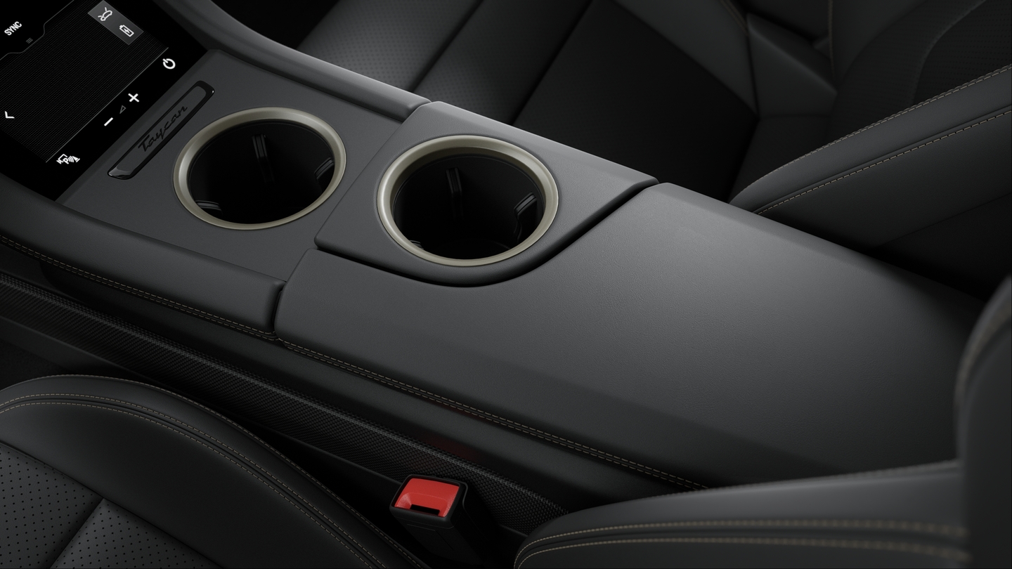 Leather Interior in Black with Interior Package in Turbonite