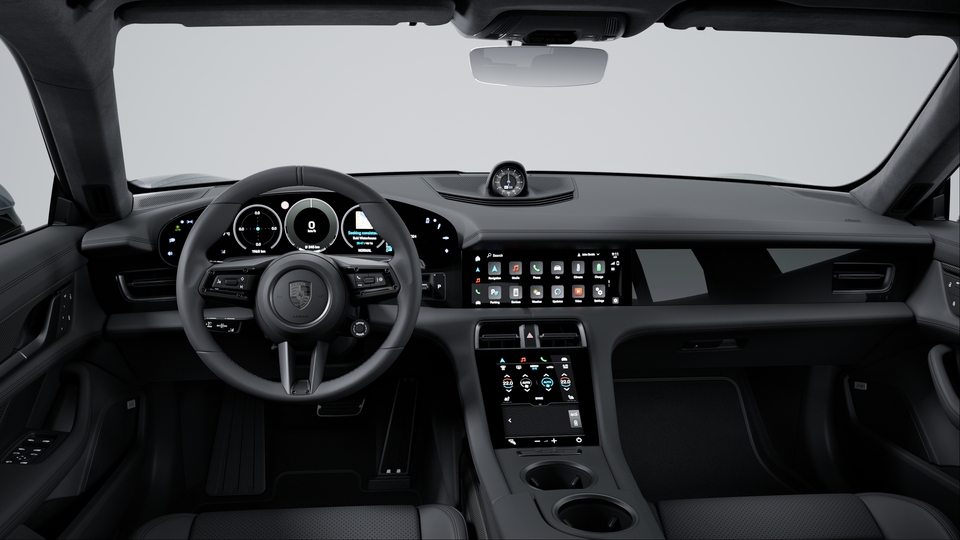 Interior Trim in Matte Carbon Fibre