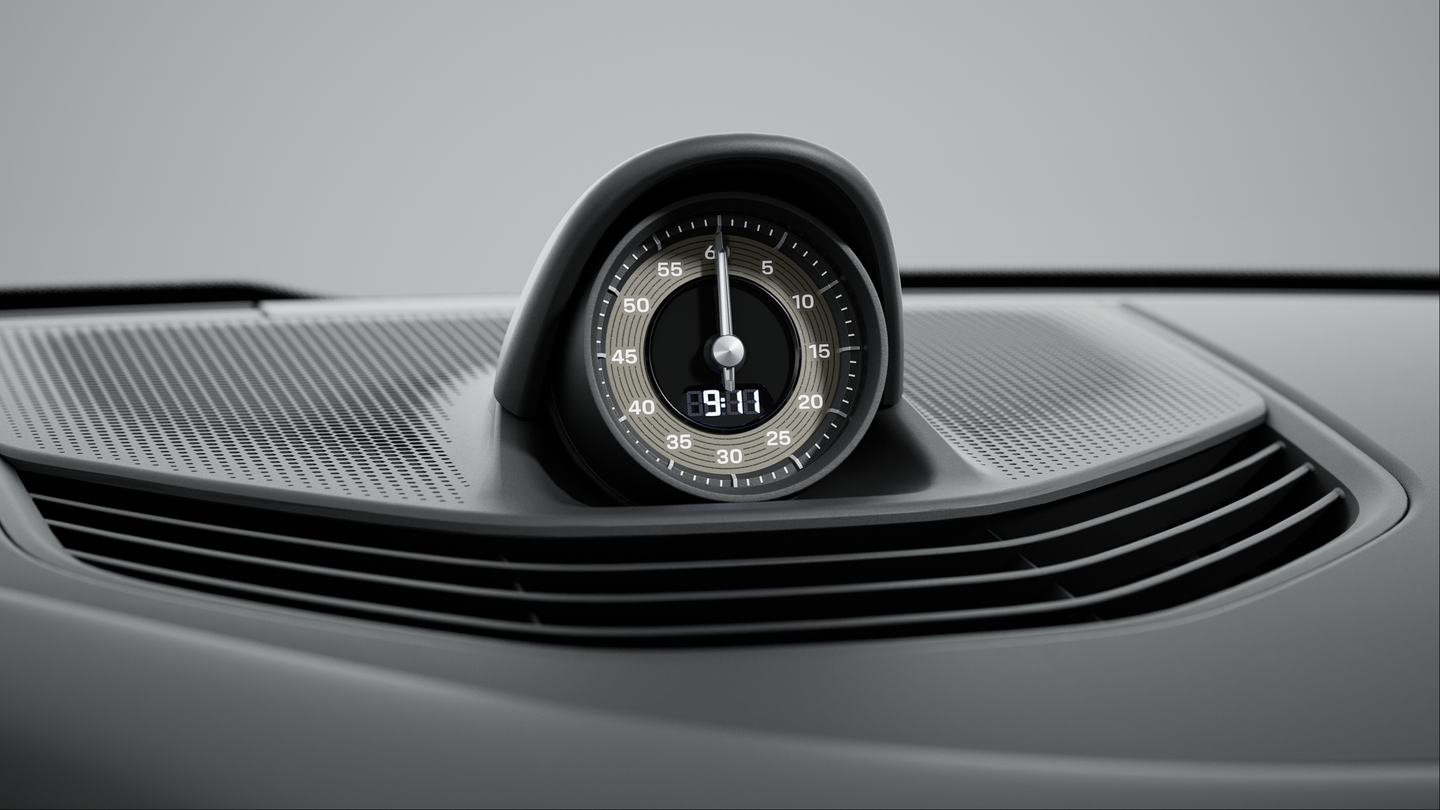 Sport Chrono Stopwatch Instrument Dial and Power Meter in Turbonite