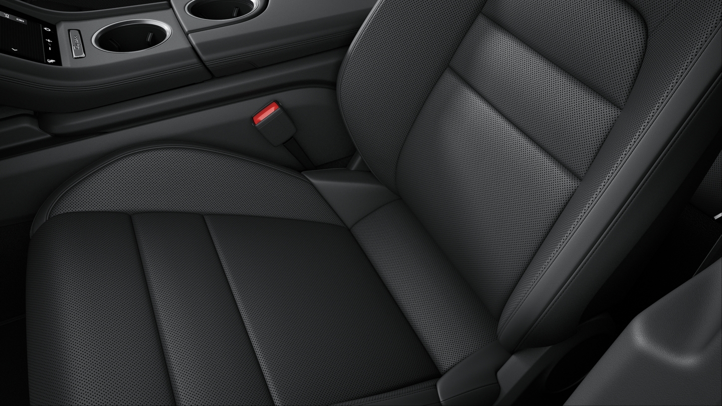 Massage function front including seat ventilation front