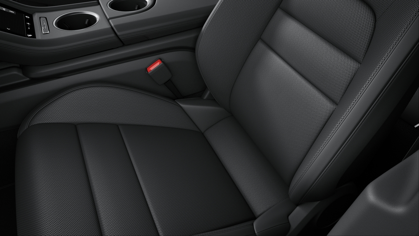 Massage function front including seat ventilation front