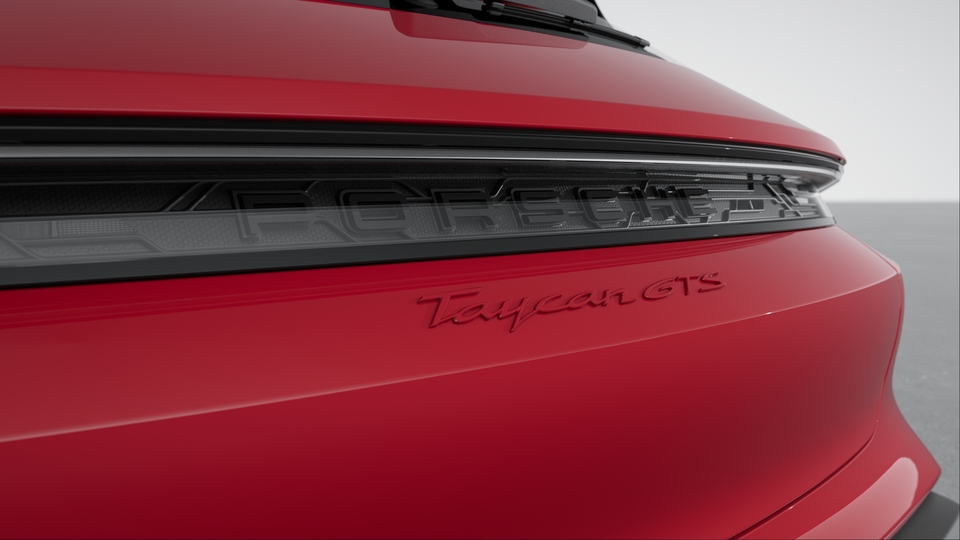 Model Designation painted in Exterior Colour