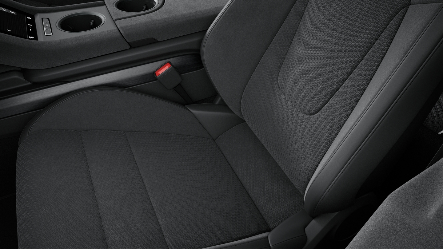 Race-Tex interior with leather Black