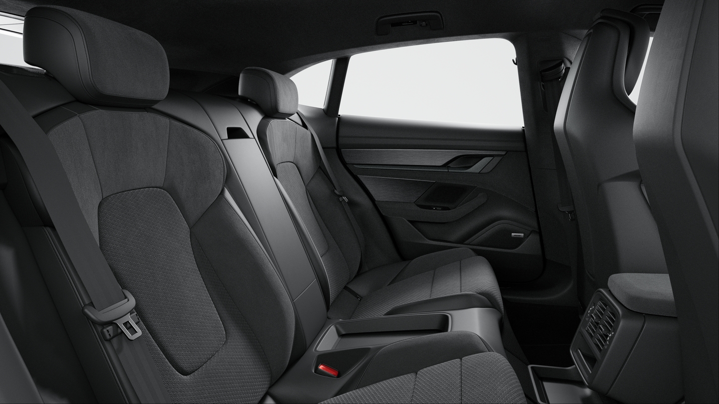 Race-Tex interior with leather Black