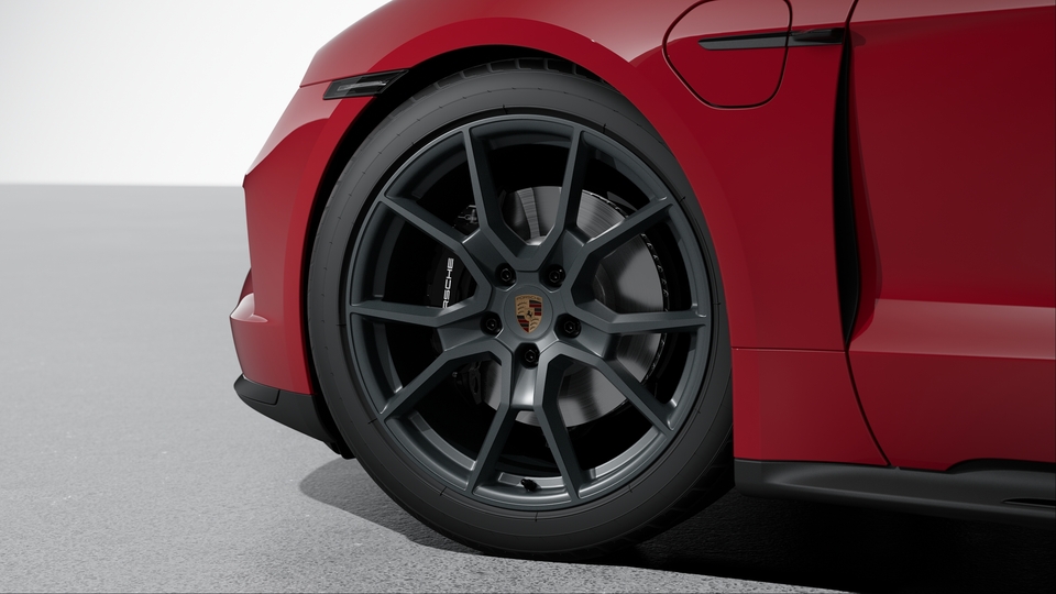 Brake Calipers painted in Black (high-gloss)