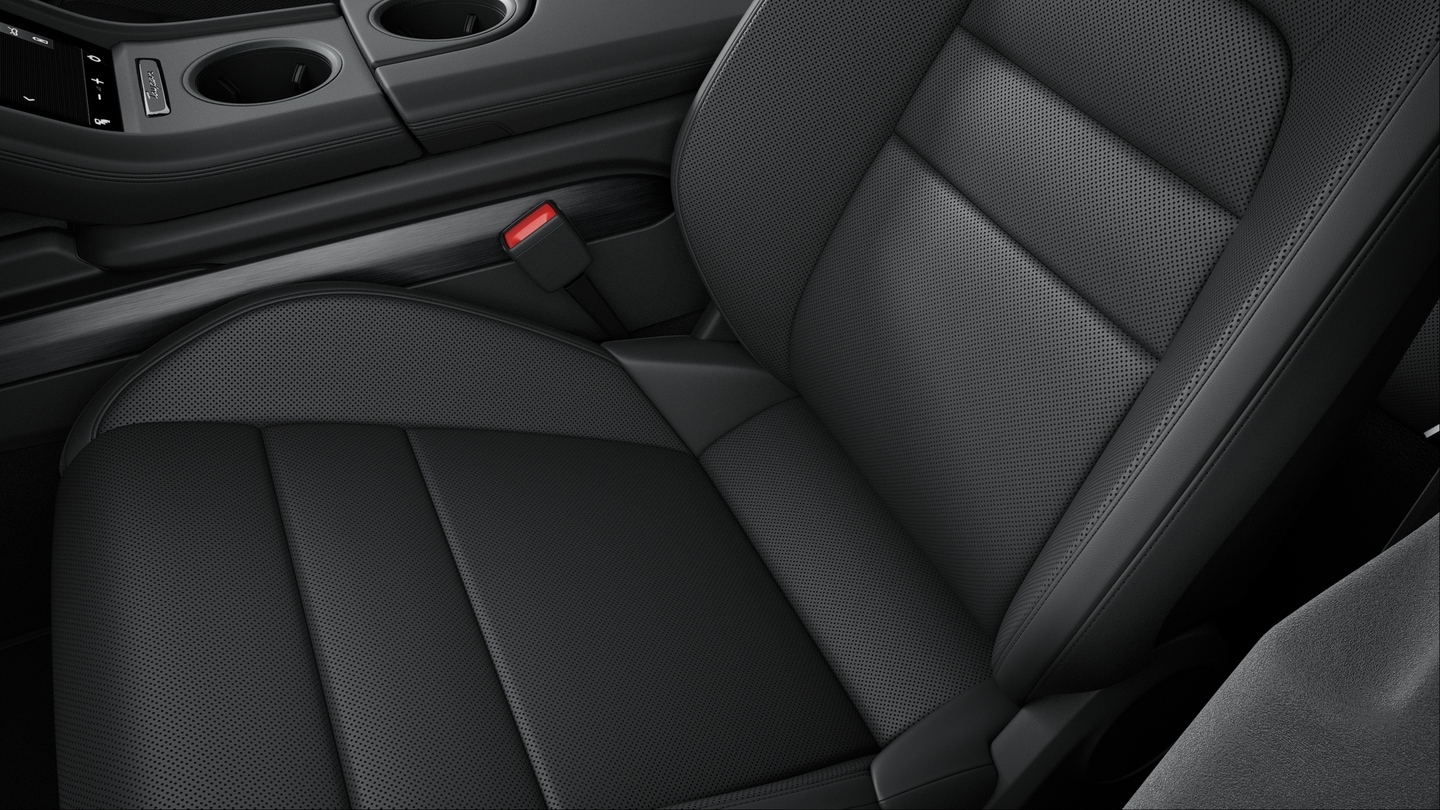 Massage function front including seat ventilation front