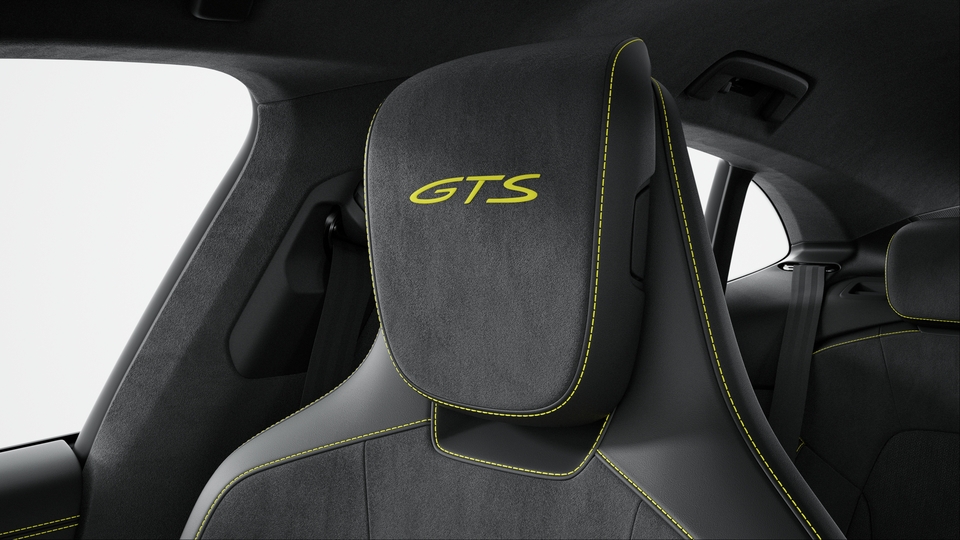 Interior Trim Package with decorative Stitching and Embroidery in contrasting Colour