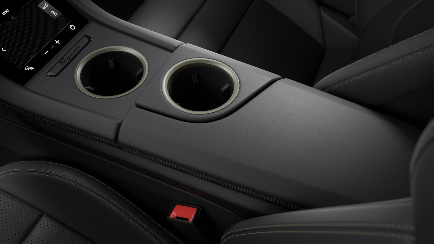 Leather interior Black with Interior Package Turbonite