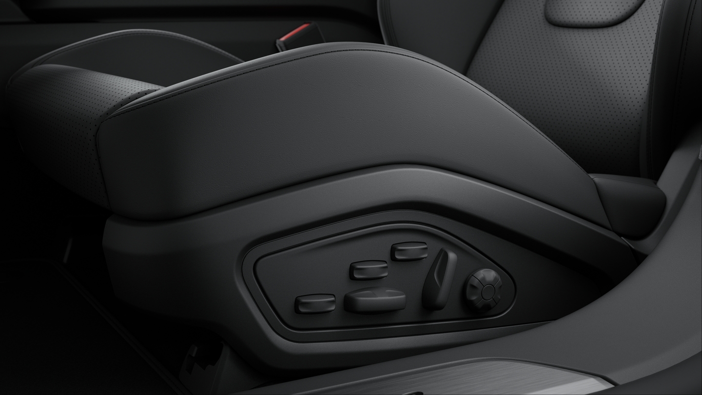 Adaptive sports seats in front (18-way, electric) with memory package