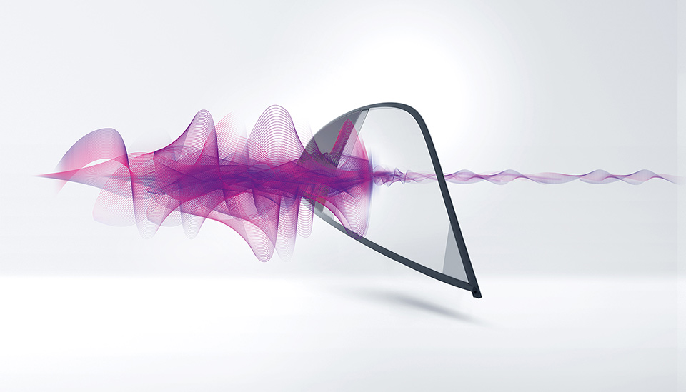 Thermally and noise insulated glass including privacy glass