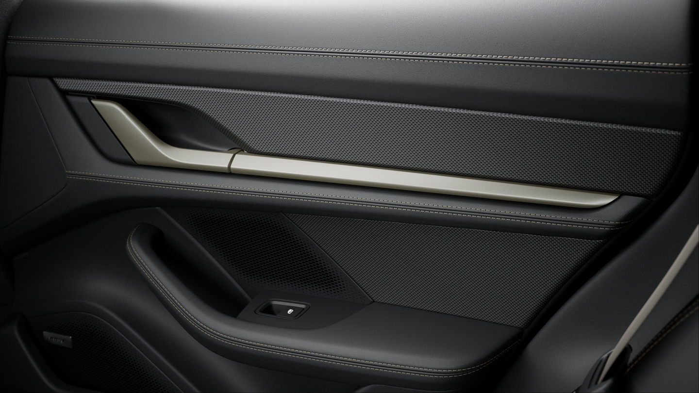 Leather interior Black with Interior Package Turbonite