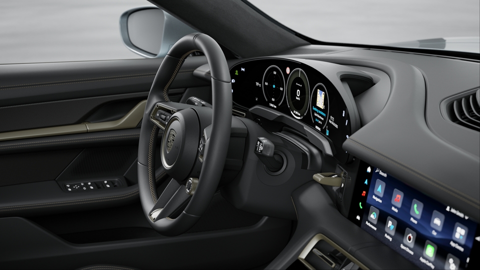 Leather interior Black with Interior Package Turbonite