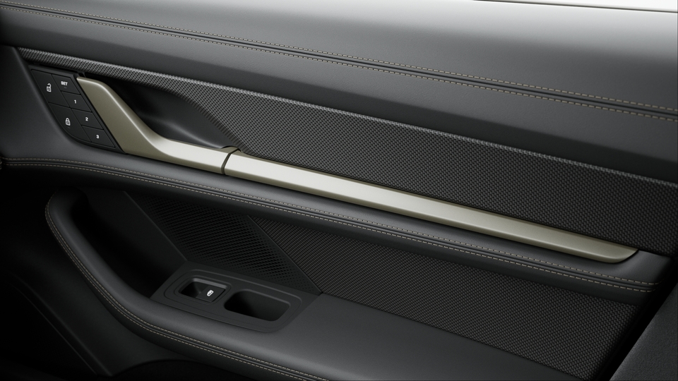 Leather interior Black with Interior Package Turbonite