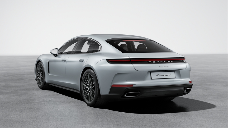 Silver coloured model designation (high-gloss)
