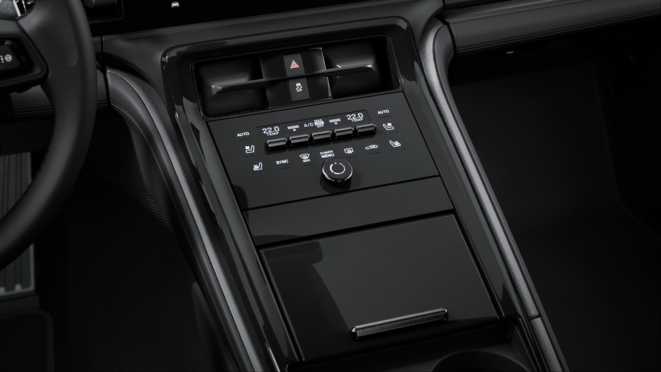 Massage function front including seat ventilation front