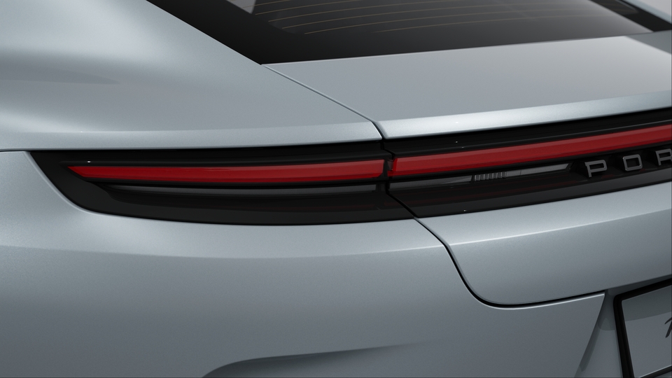 Three-dimensional taillight strip