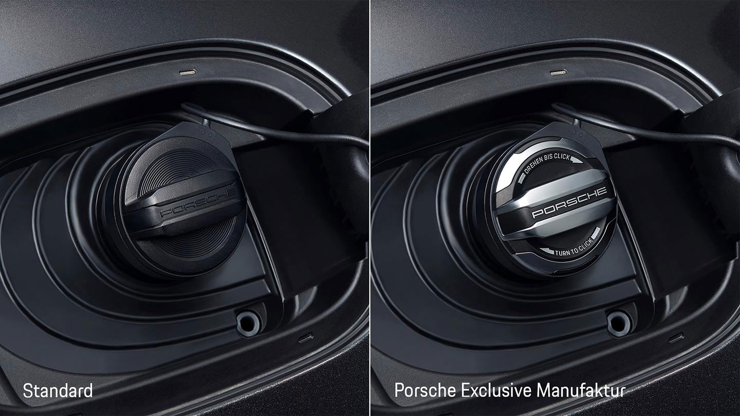 Exclusive Design fuel filler cap