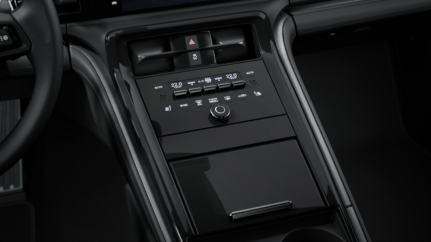 Four-zone automatic climate control