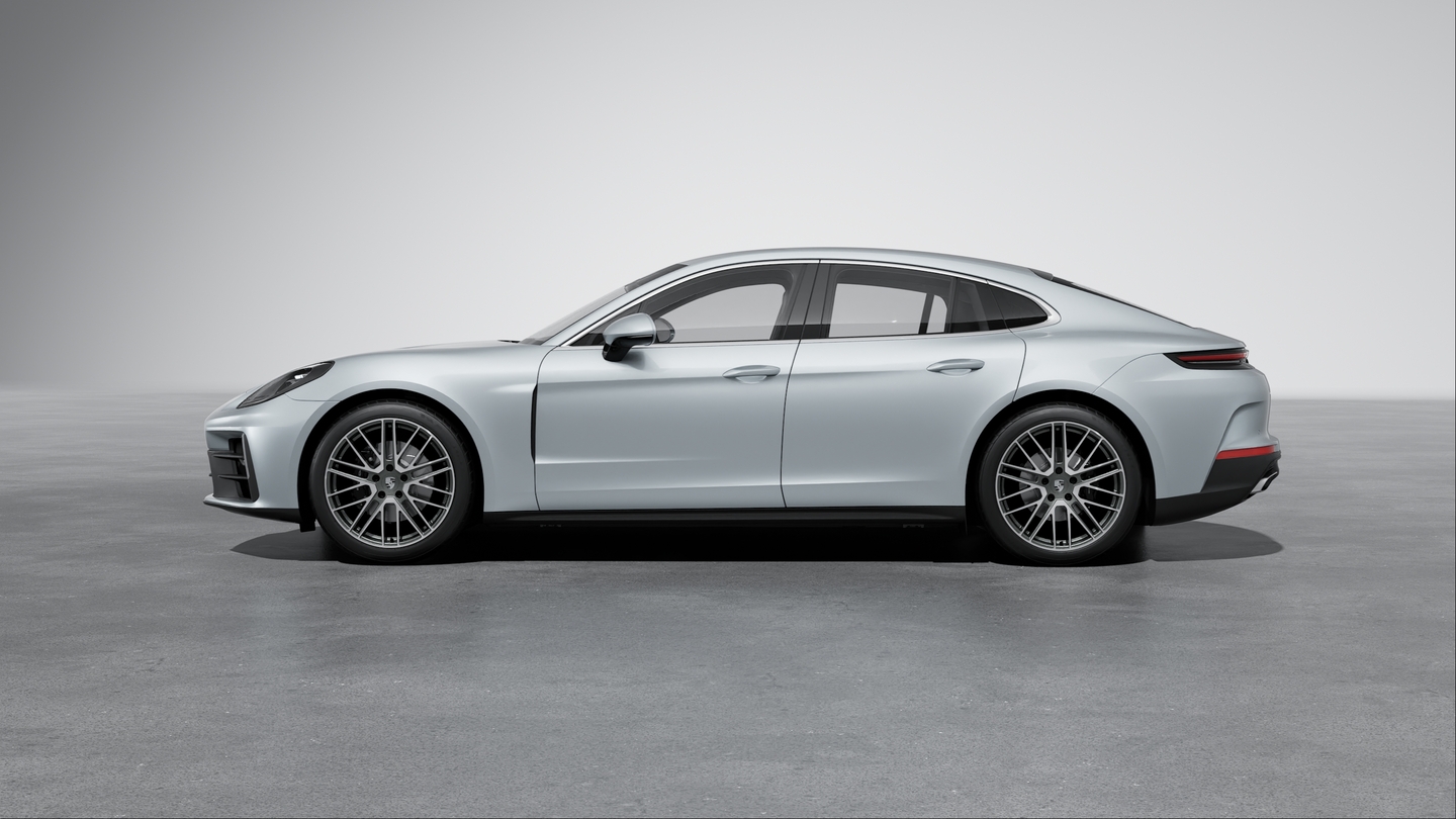 Side window trims silver coloured (high-gloss)