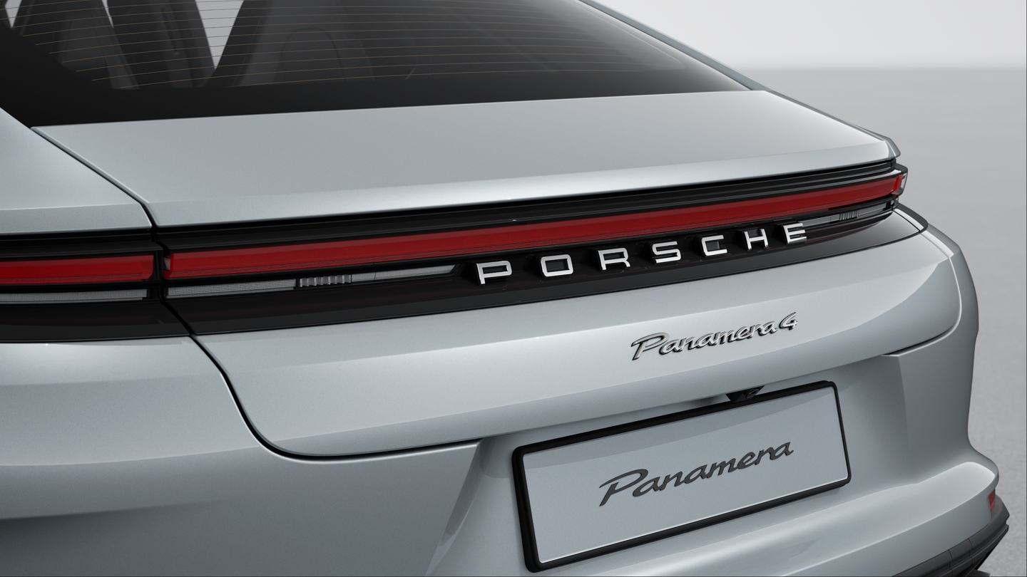 银色 (高光) “PORSCHE” 标志