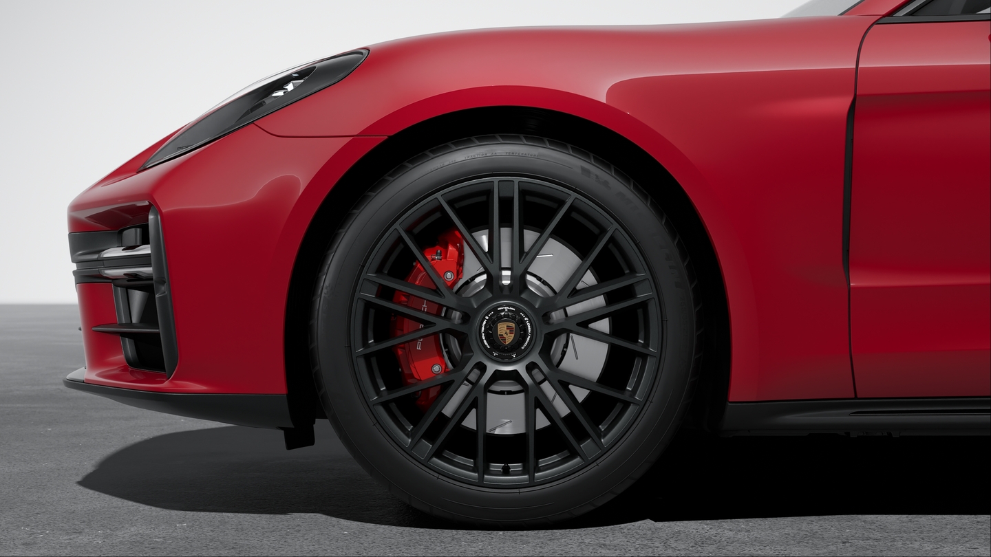 带中央锁止装置的 21 英寸 Panamera Turbo S 车轮