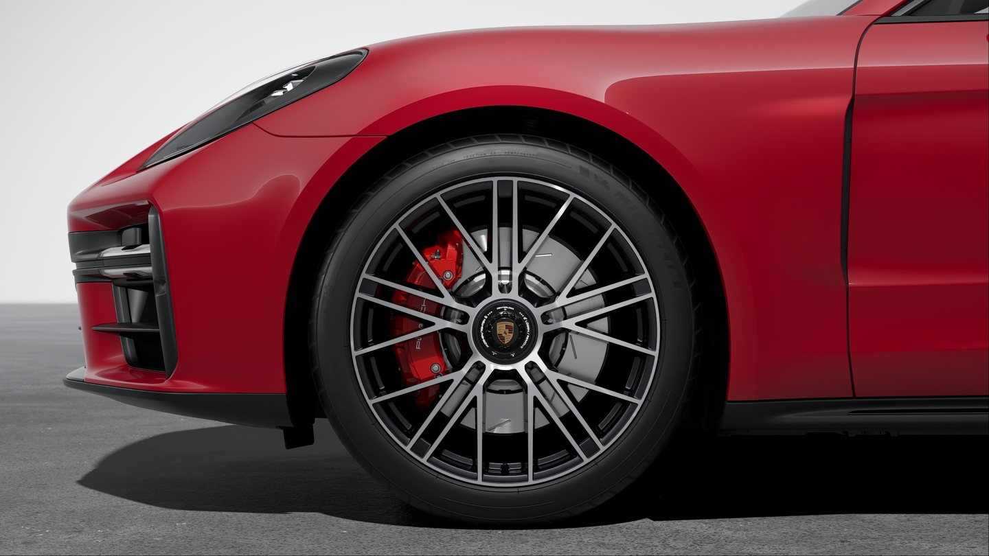 带中央锁止装置的 21 英寸 Panamera Turbo S 车轮