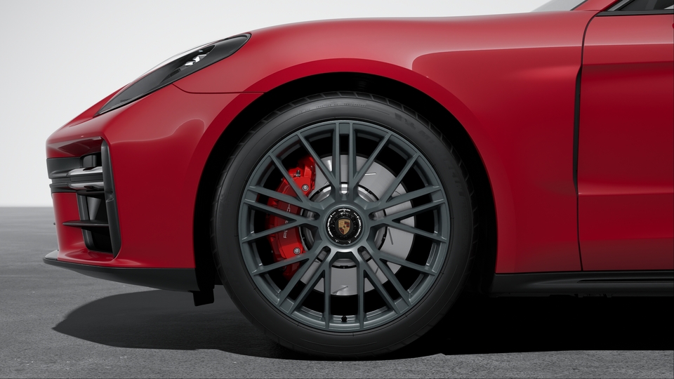 带中央锁止装置的 21 英寸 Panamera Turbo S 车轮
