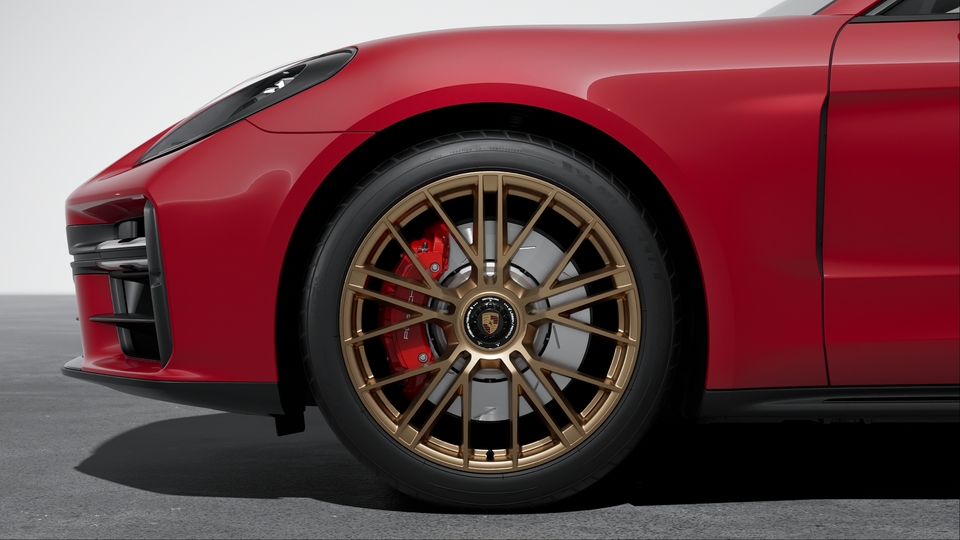 带中央锁止装置的 21 英寸 Panamera Turbo S 车轮