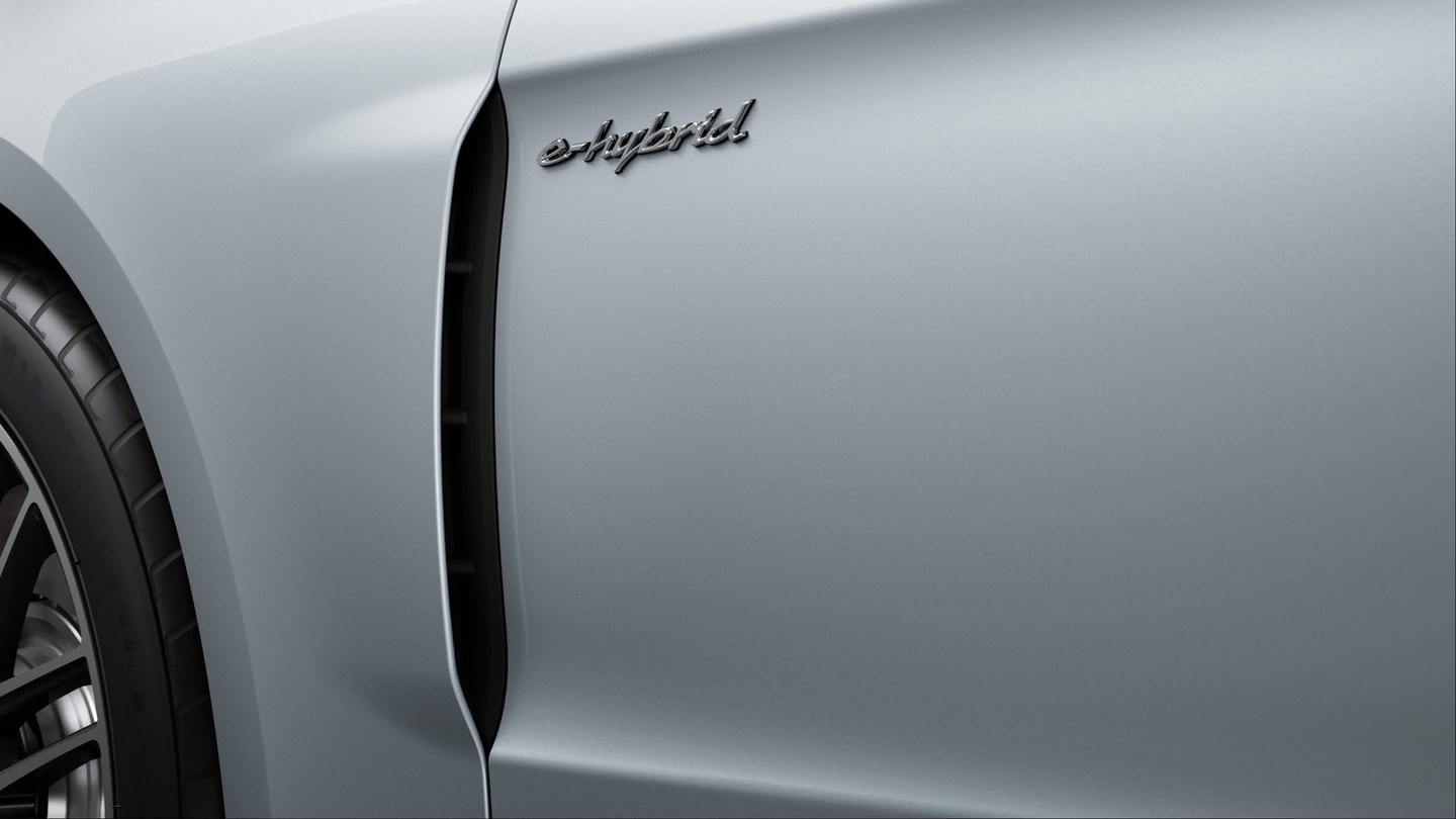 Model Designation in High Gloss Silver