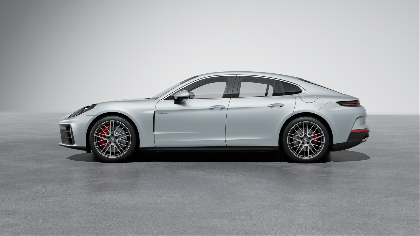 Brake system with brake calipers in Red