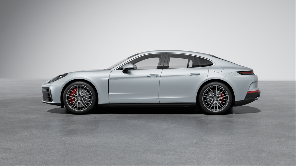 Brake system with brake calipers in Red