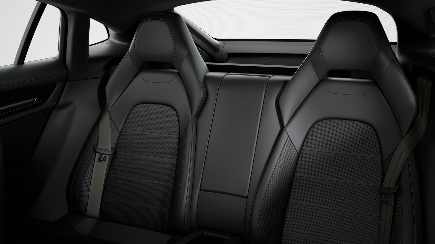 Leather interior Black with Interior Package Turbonite