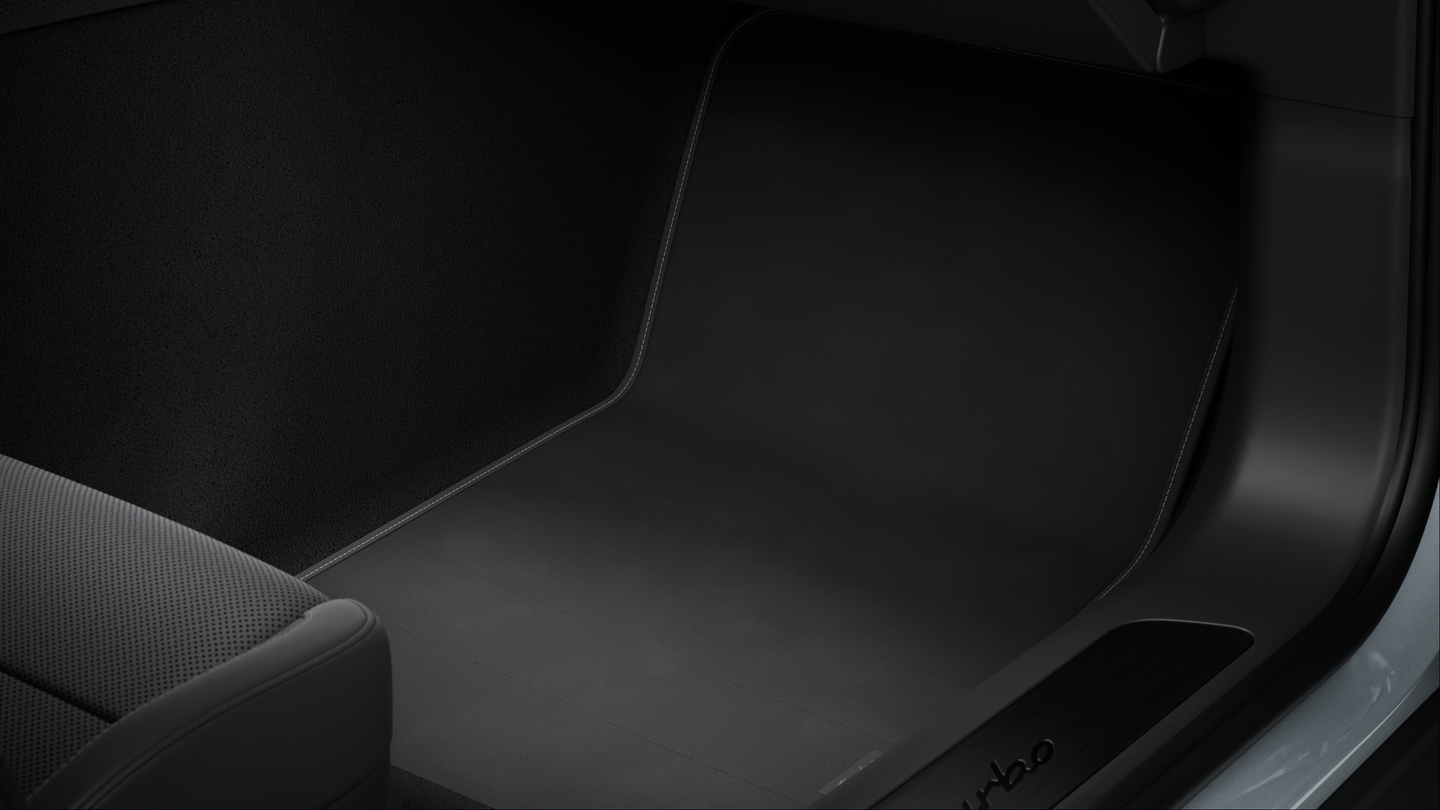 Leather interior Black with Interior Package Turbonite