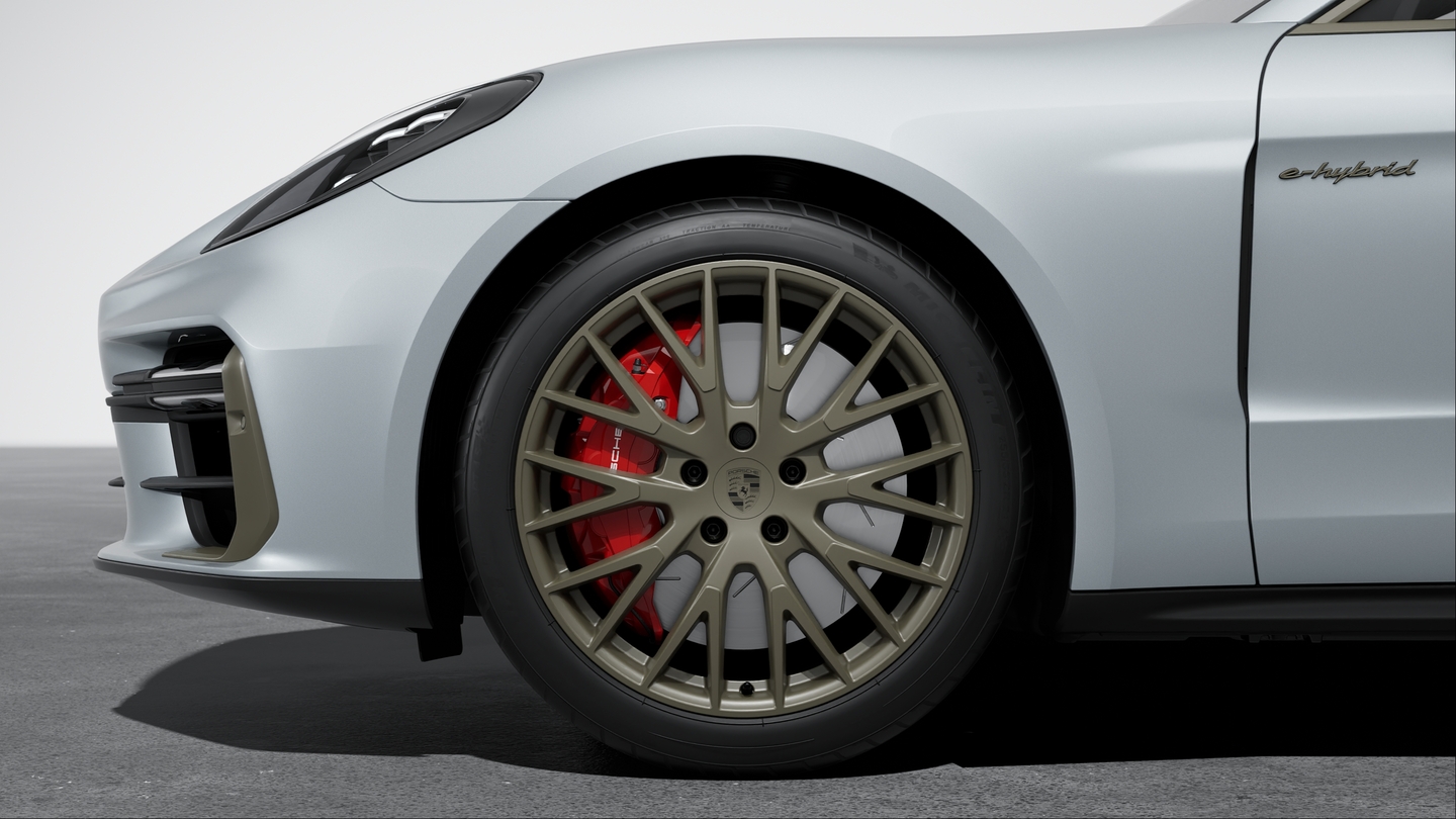 Wheels painted in Turbonite