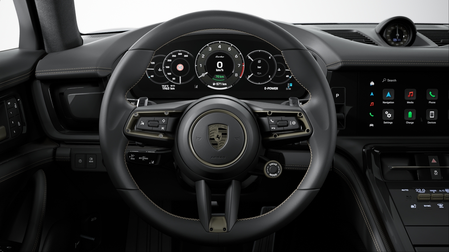 Turbonite Sport Chrono 计时器表盘和数字转速表